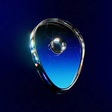 Pin Fill Rounded Circle, studio preview