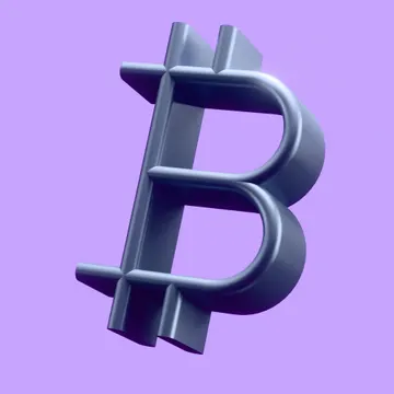 Bitcoin Sign, studio preview