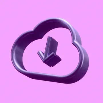 Cloud Arrow Down Alt, studio preview